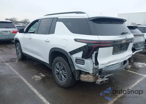 2024 Chevrolet Traverse Fwd Lt из США, поврежденный, VIN 1GNERGKS2RJ163833
